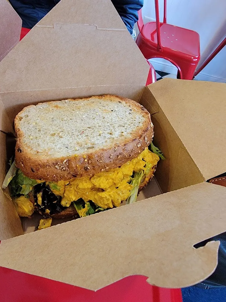 Curried Chicken Salad Sandwich