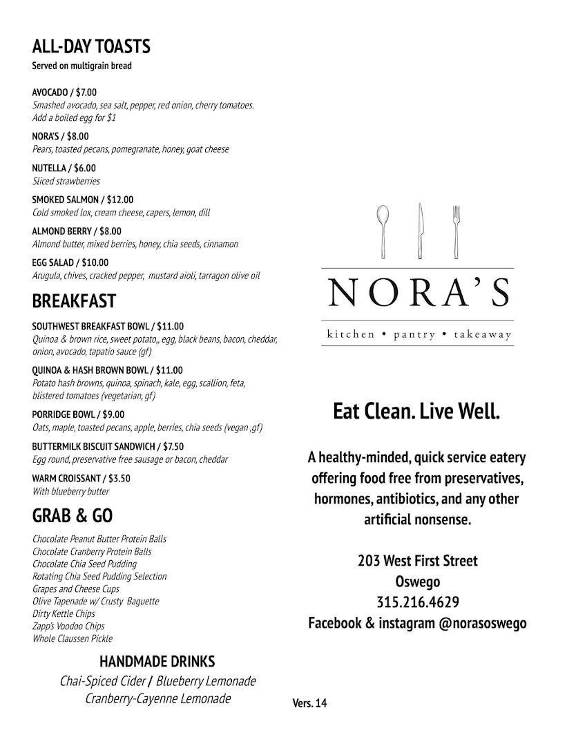 Nora's Oswego