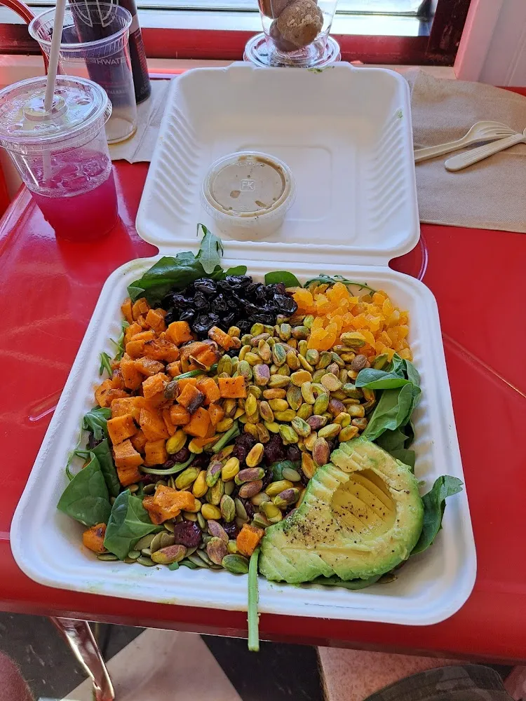 Southwest Bowl with Spinach and Argula