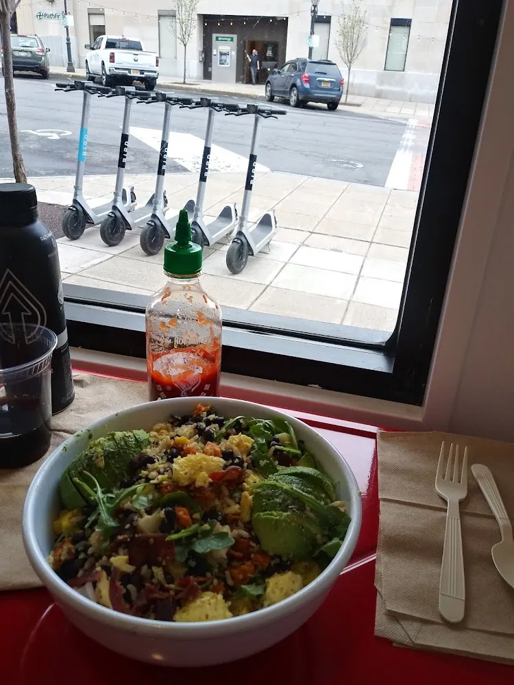 Southwest Bowl with Spinach and Arugula My Favorite